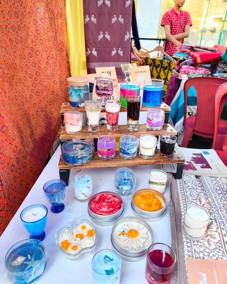 Showcased At: India Craft Week, Flea Bazaar Cafe